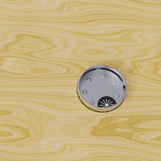 2 Pack Desk Grommet 2-3/8 Inch 60mm, Zinc Alloy Computer Desk Wire Hole Cover - Image 6