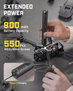Fanttik E2 Ultra Mini Electric Screwdriver, Cordless Screwdriver, Max 0.6N.m - Image 4