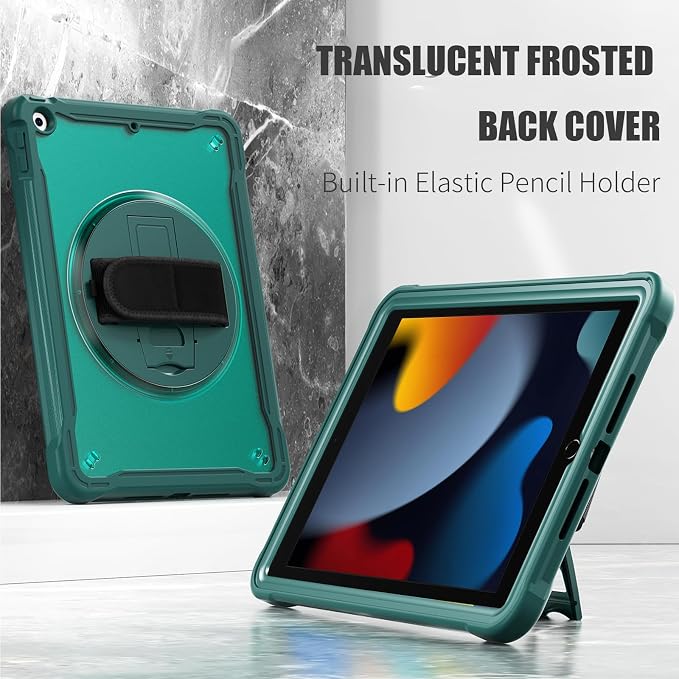 ZenRich Clear Case for iPad 9th/8th/7th Generation 10.2 inch 2021/2020/2019 - Image 8