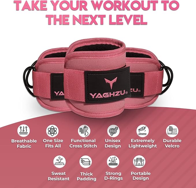 Ankle Straps for Cable Machines Women - Image 2