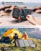 BROWEY Portable Power Station 153Wh Camping Small Solar Generator - Image 4