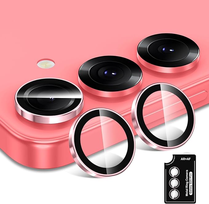 for Samsung Galaxy S25 Plus Camera Lens Protector, Individual Metal Ring - Image 2