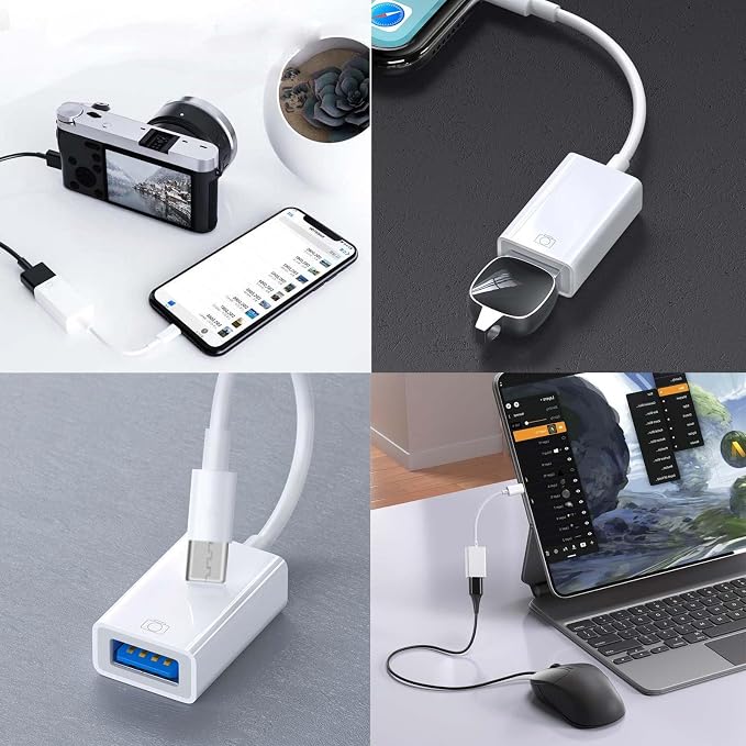 2Pack USB-C to USB 3.0 Adapter, USB C Male to USB Female OTG Adapter, - Image 6
