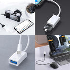 2Pack USB-C to USB 3.0 Adapter, USB C Male to USB Female OTG Adapter, - Image 6