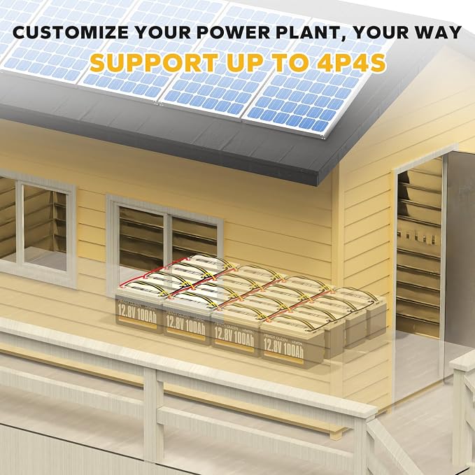 Power Queen 12.8V 100Ah LiFePO4 Battery - Image 6