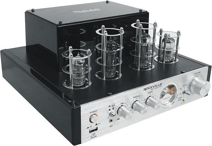 Rockville BluTube SG 70W Home Theater Tube Amplifier Stereo Receiver, - Image 4