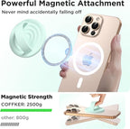 Magnetic Phone Ring Grip Holder, Silicone Finger Loop Grip, Compatible - Image 3