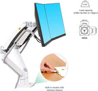 NB North Bayou Dual Monitor Desk Mount Stand Full Motion Swivel Computer - Image 5