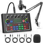Podcast Equipment Bundle, Studio Equipment Kit by Camola
