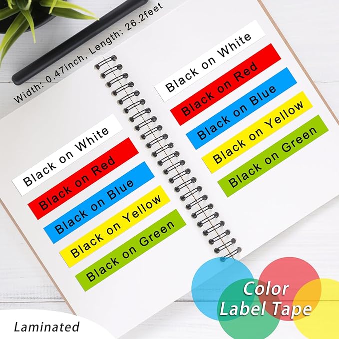 UNOKA Ptouch Label Maker Refills, Replace - Image 3