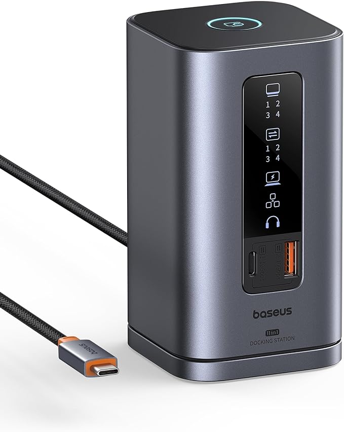 Baseus Spacemate Docking Station, 11-in-1 USB-C Dock by Baseus