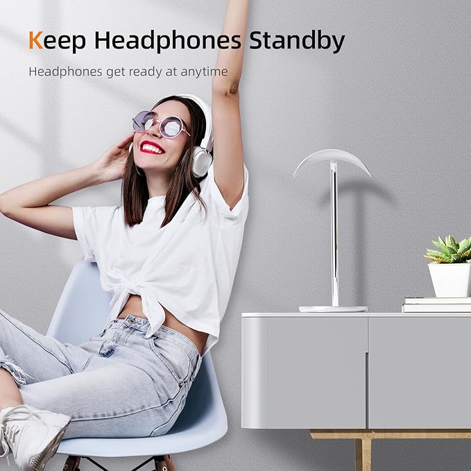 BENKS Desktop Headphone Stand Universal Headset Holder Hanger Mount - Image 5