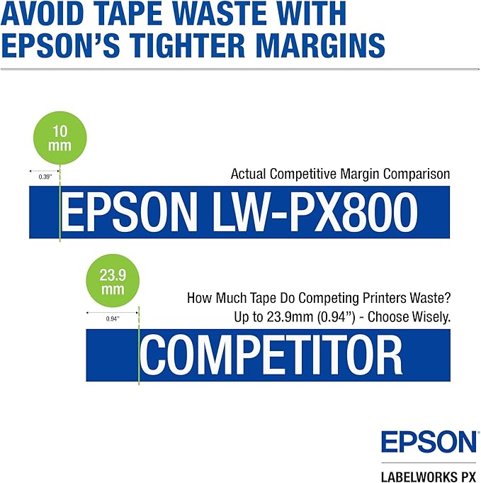 LABELWORKS Epson LW-PX800 Industrial Wireless Label Maker - Image 7