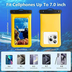 Floatable Soap Bubble Waterproof Phone Pouch/Case - Image 3