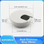 Desk Grommet 2", Desk Cord Hole Cover, Cable Grommet ABS Plastic, Desk Hole - Image 8