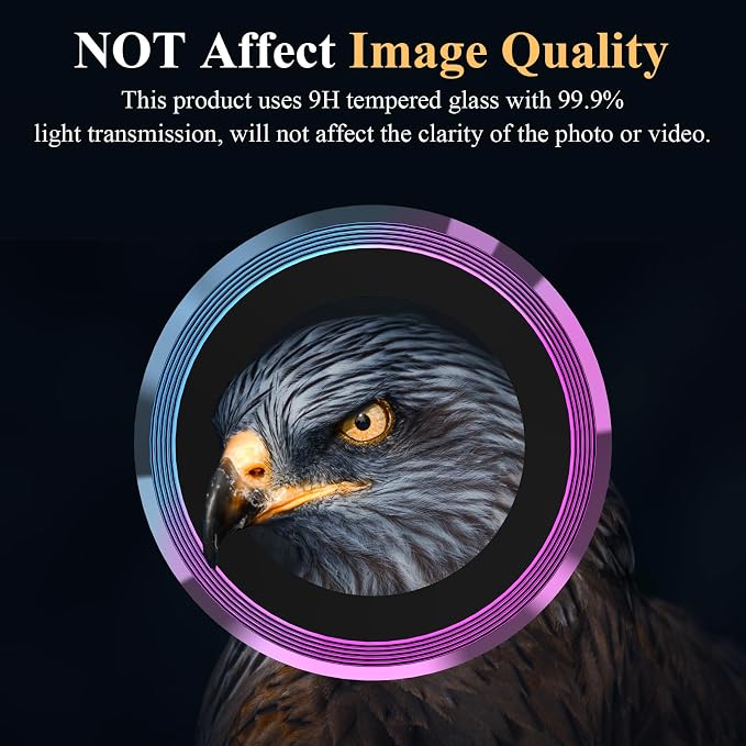 YWXTW Camera Lens Protector for Samsung Galaxy S24 Plus Accessories, 9H - Image 5