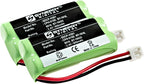 AT&T-Lucent BT8001 Cordless Phone Battery Combo-Pack Includes: 2 x SDCP-H301 by Synergy+Digital