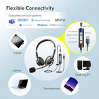 Earbay USB Headset with Microphone - Image 2