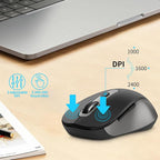 Wireless Mouse for Laptop, Chromebook, Silent Wireless Mouse - Image 5