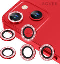 AGVEE 3+3 6 Pack for iPhone 13 6.1 inch / 13 Mini 5.4 inch Camera Lens Protector by AGVEE
