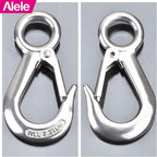Alele Grab Hooks, Slip Hooks, 304 Stainless Steel Lifting Hook Rigging Accessory - Image 3