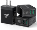 USB C Wall Charger Block 3-Pack, Aiminu 40W 4-Port PD Power Delivery Fast Type by Aiminu