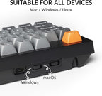 Keychron K10 Max Wireless Custom Mechanical Keyboard, QMK 2.4 GHz Bluetooth - Image 7