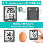 Indoor Humidity Meter Hygrometer 3Pack, Room Thermometer - Image 6