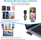 MAYBESTA Wireless Lavalier Lapel Microphone - Image 4