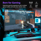 Z-Edge 27 inch Curved Gaming Monitor, FHD 1080P 300Hz 240Hz PC Monitor - Image 4
