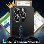 YWXTW Designed for iPhone 15 Pro/iPhone 15 Pro Max Camera Lens Protector Bling - Image 2