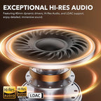 1Mii Y8+ Noise Cancelling Headphones Bluetooth, Wireless LDAC Hi-Res Audio - Image 4