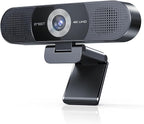 EMEET 3-in-1 4K Webcam with Microphone and Speaker, C980 PRO 60°-98° Wide Angle by EMEET