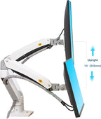NB North Bayou Dual Monitor Desk Mount Stand Full Motion Swivel Computer - Image 3