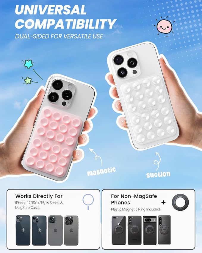 Klearlook 2Pack Magnetic Suction Phone Mount - Image 2