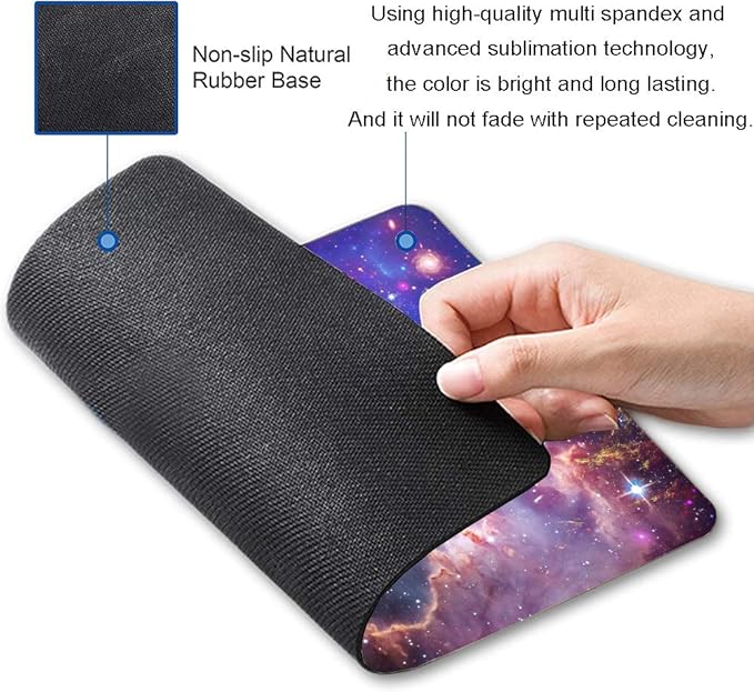 Bright Star Galaxy Mouse Pad - Image 2