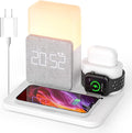 Wireless Charging Station, 7 in 1 Charging Station, Alarm Clock by COLSURCOLORYOURLIFE