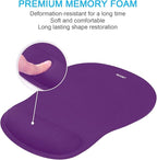 TECKNET 2 Pack Mouse Pad with Wrist Support, Ergonomic Gaming Mouse Pad Pain - Image 6