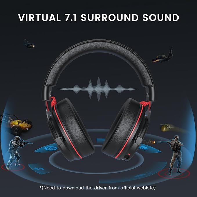 EKSA E900 Pro USB Gaming Headset - Image 2