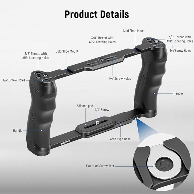 NEEWER Video Camera Cage Rig - Image 2