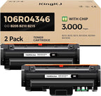 B205 B210 B215 High-Yield Toner Cartridge Black 2-Pack Replacement by KingKJInkToner