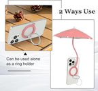 Magnetic Umbrella Phone Stand for Sun Protection, Adjustable Sun Shade Shield - Image 6