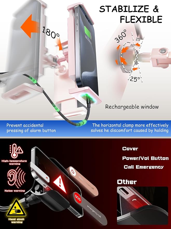 Foldable Tablet Stand, Tablet Mount Adjustable - Image 6