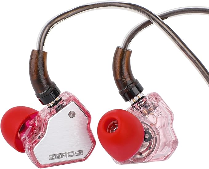Linsoul 7Hz x Crinacle Zero:2 in Ear Monitor, Updated 10mm Dynamic Driver IEM by Linsoul
