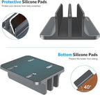 OMOTON Vertical Laptop Stand, Desktop Aluminum Mac Book Stand - Image 6