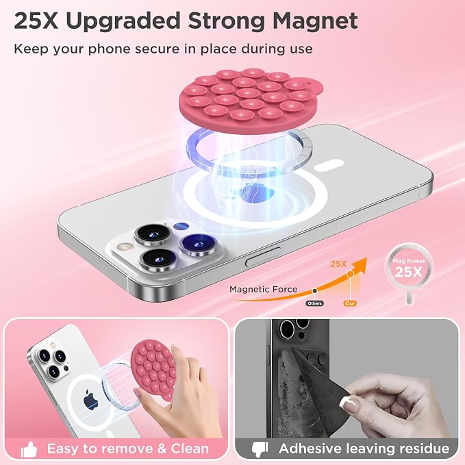 Magnetic Suction Cup Phone Mount - Image 5
