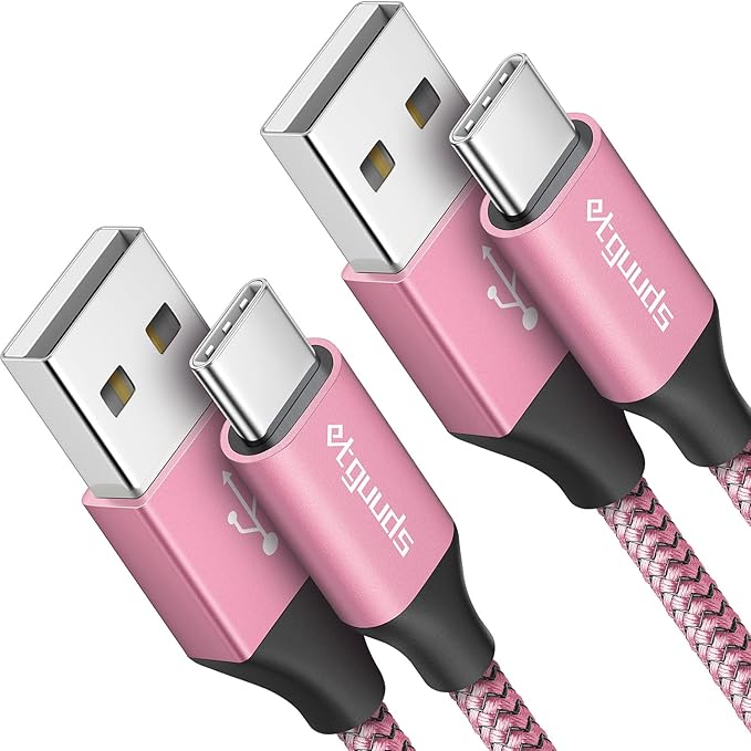 etguuds 4ft USB A to USB C Cable 3A Fast Charging, by etguuds