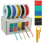 BOJACK 18 AWG Flexible Silicone Wire Electric Wire Hook up Wire Kit 300V Cables by BOJACK