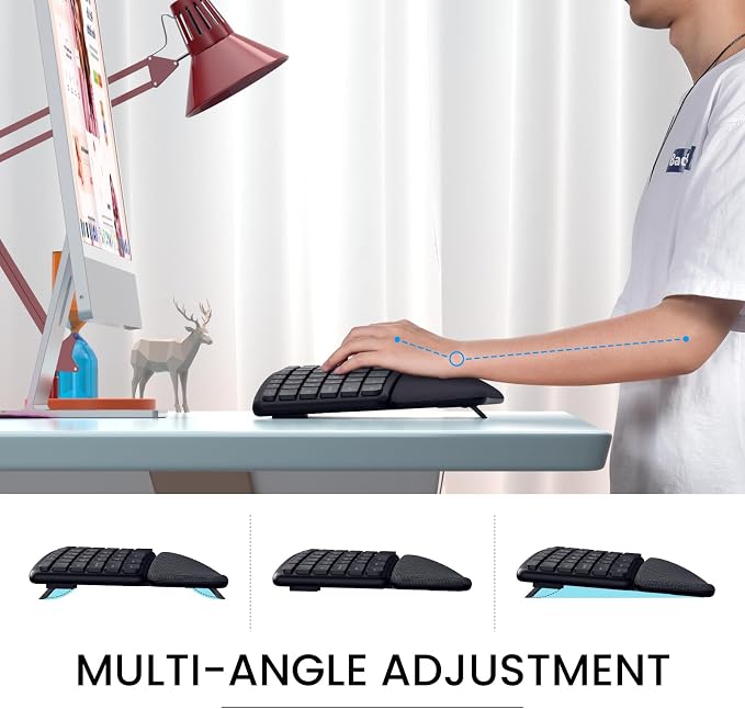 Wireless Ergonomic Keyboard, Split Keyboard - Image 5