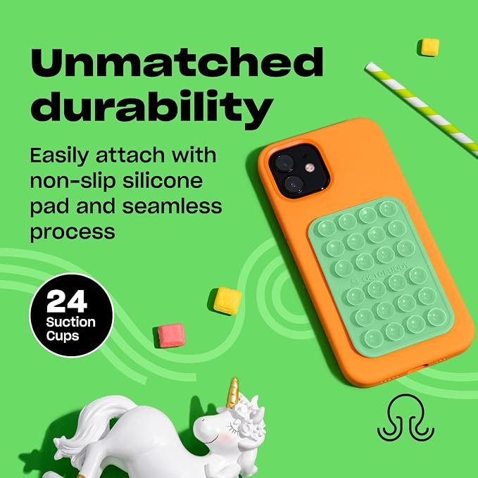 Classic - Silicone Suction Phone Case Adhesive Mount - Hands-Free, Strong Grip - Image 4